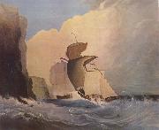 William Buelow Gould Sailing ships off a rocky coast china oil painting reproduction